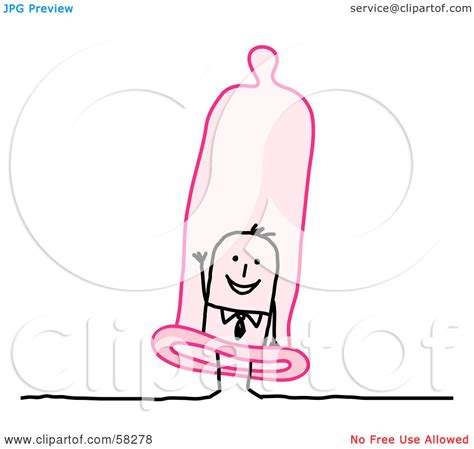 Royalty Free Rf Clipart Illustration Of A Stick People Character Man