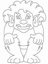 Coloring Pages Trolls Troll Billy Goats Three Gruff Iceland Fantasy Clipart Dreamworks Color Kids Treasure Colouring Print Bridge Printable Girl sketch template