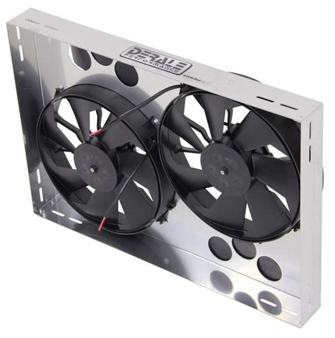 halderale performance  gray black high output dual radiator fan