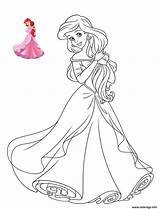 Princesse Arielle Impression sketch template