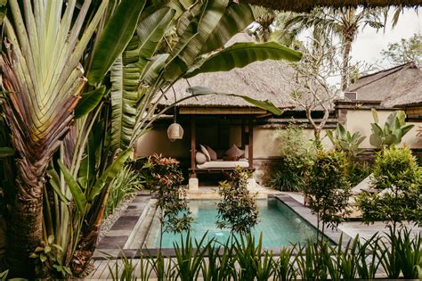 ubud village resort spa garden pool villa luxurious holidays