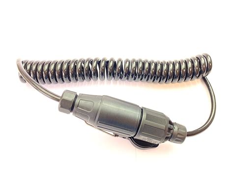 pin suzzy coiled extension lead