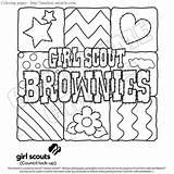 Scout Brownie Promise Scouts Law Brownies Sheet sketch template