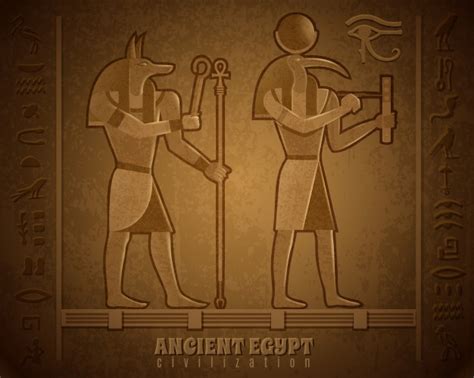 Free Vector Egypt Symbols Set