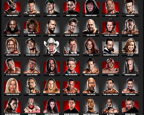 game news thq releases complete wwe 13 roster of