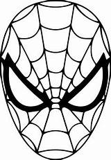 Spiderman Face Drawing Coloring Pages Spider Man Mask Printable Clipart Sheets Clip Clipartmag Drawings Sorts Site Find Cake sketch template