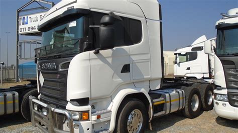 scania   double axle truck tractors trucks  sale  gauteng  truck trailer