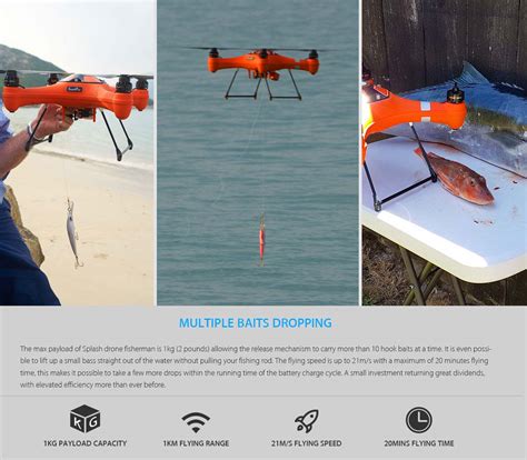 splash drone  fishing edition drones fpv ready  fly