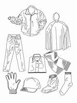 Ausmalbild Kleidung Ausmalbilder Verschiedenen sketch template