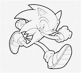 Sonic Coloring Running Hedgehog Fabulous Fast Seekpng sketch template