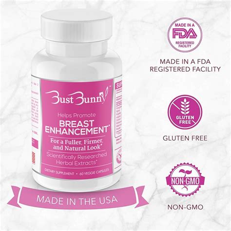 best vitamins for breast growth bust bunny supplements