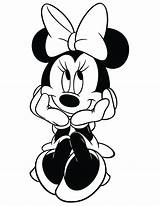 Mouse Mickey Coloring Minnie Pages Easter Clubhouse Thinking Para Colorir Disney Da Getcolorings Desenhos Printable Getdrawings Salvo Película Unha sketch template