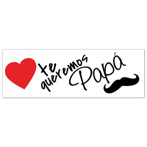 fathers day te queremos papa banner partyland monterrey