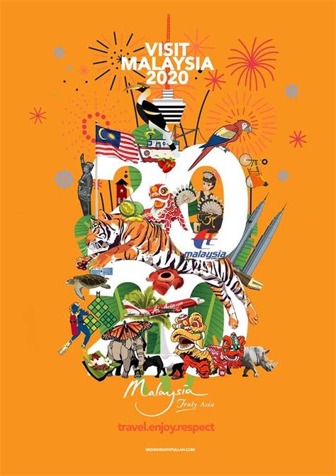 Visit Malaysia 2020 Tourism Poster