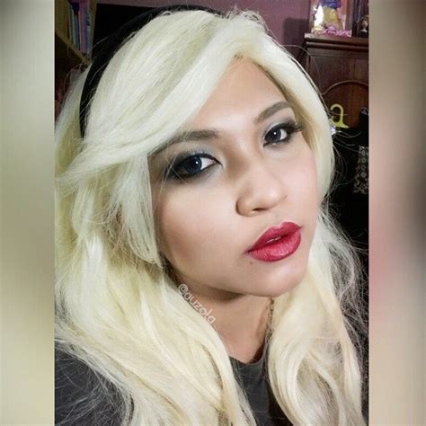 Red Lips And Platinum Blonde Hair 💋 Makeup Clozetteid
