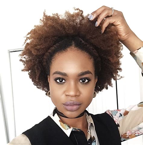 ridiculously quick easy casual natural hairstyle ijeoma kola