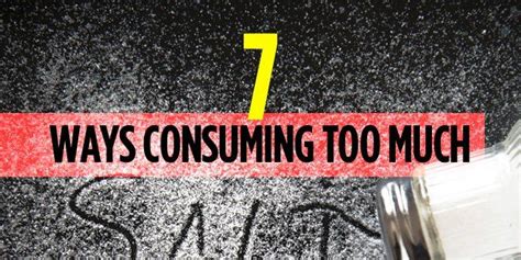7 ways consuming too much salt affects your body