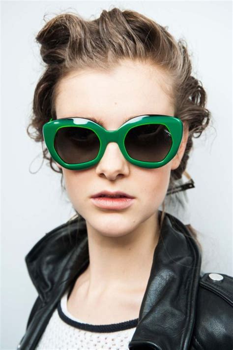 green sunglasses ~ dior eyewear trends fashion sunglasses glasses