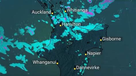 live orange heavy rain warnings as deluges hit the north island