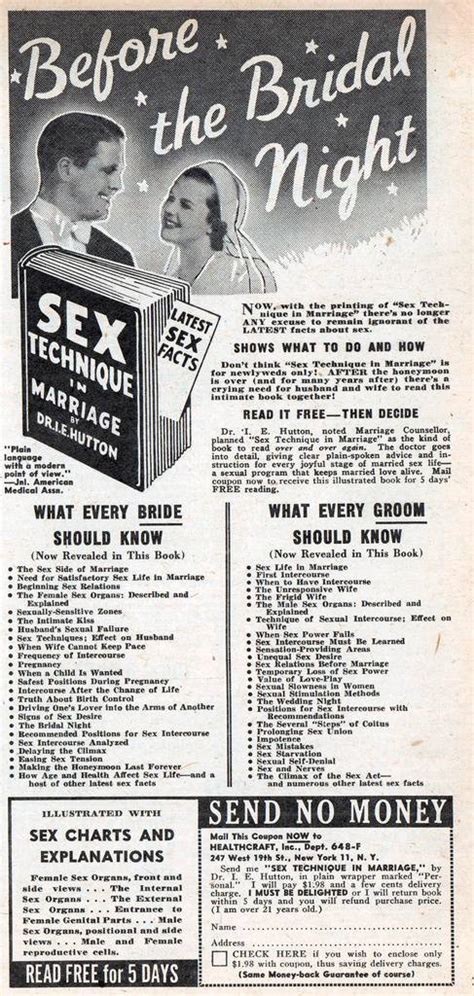 22 Vintage Ads For How To Sex Books From Between The 1950s