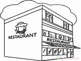 Pages Kolorowanki Dla Restauracja Restauracje Wydruku Wecoloringpage sketch template
