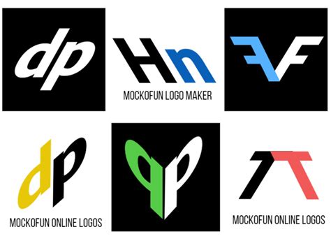 letters logo mockofun