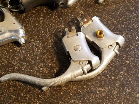lot  vintage brake levers bike forums
