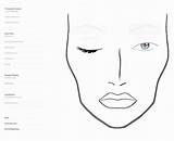 Face Makeup Template Blank Charts Mac Chart Artist Sheets Practice Pdf Print Search Make Clipart Vidalondon Google Sketch Paper Gesicht sketch template