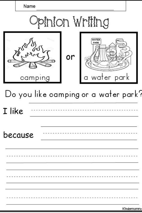 opinion writing prompts st grade