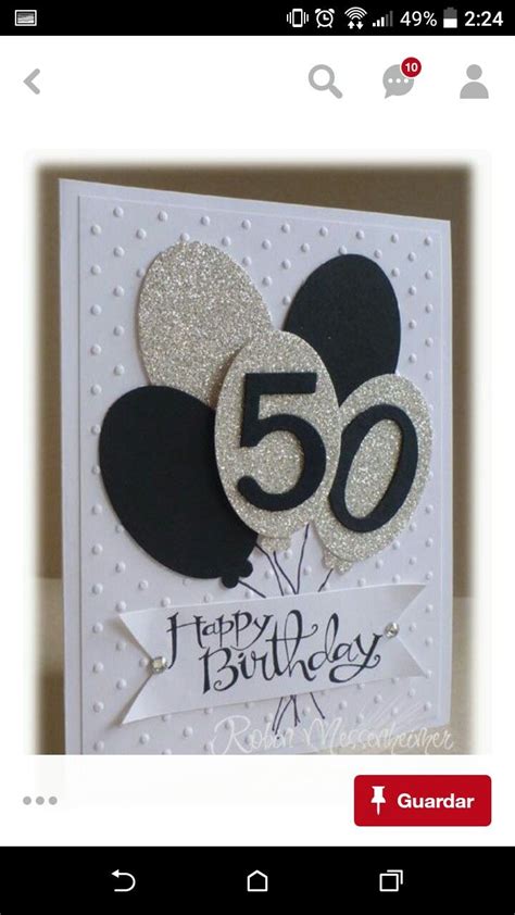 Pin By Melissa Tribble On Wedding Cards 50th Birthday