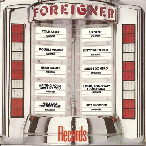 foreigner records album covers rock album covers cool album covers