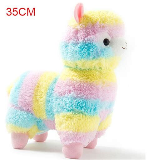 comprar hot  cm kawaii alpacasso alpaca knuffels regenboog knuffels japanse