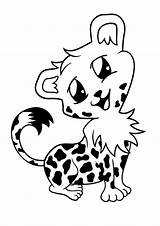 Coloring Cheetah Baby Pages Leopard Happy Printable Animals Parentune Kids Worksheets sketch template