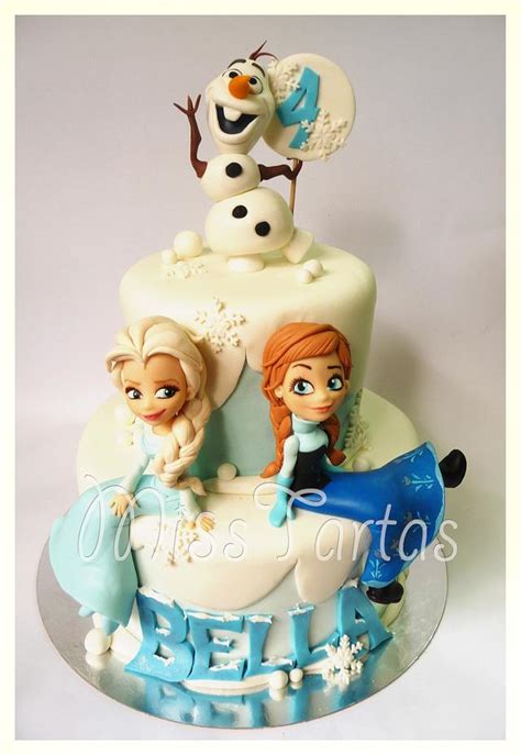 my frozen cake cake by elena cakesdecor