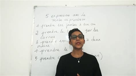 expressions francaises avec le verbe prendre youtube