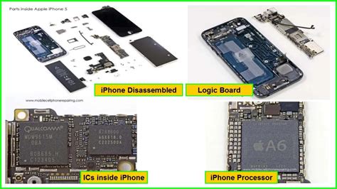 parts  apple iphone list  parts  components  function