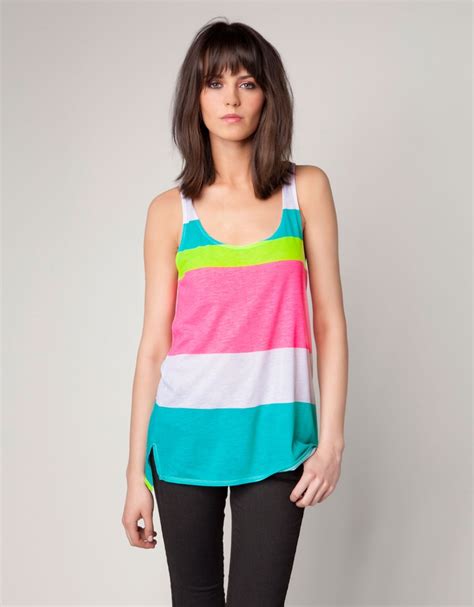 bershka egypt bershka stripe print  shirt fashion girls tshirts love shirt