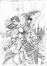 Superman Batman Doomsday Pages Kolorowanki Dla Designlooter Nightwing sketch template