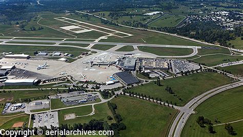 aerial photograph blue grass airport lex lexington kentucky aerial archives san francisco