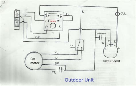 ac dual run capacitor wiring diagram wiring library ac dual capacitor wiring diagram