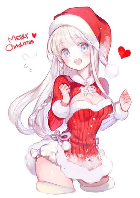 christmas anime   fan art anime amino