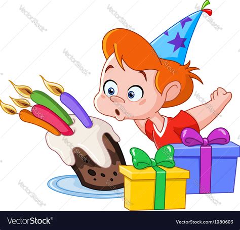 birthday boy royalty  vector image vectorstock