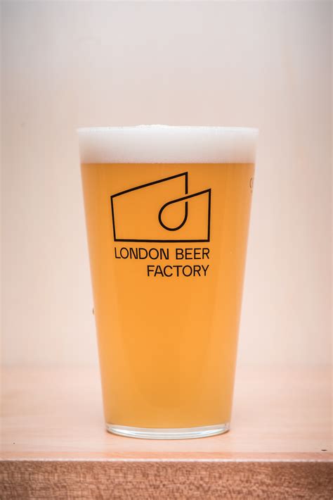 pint glass london beer factory