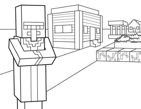 minecraft herobrine coloring pages printable  sheets  kids