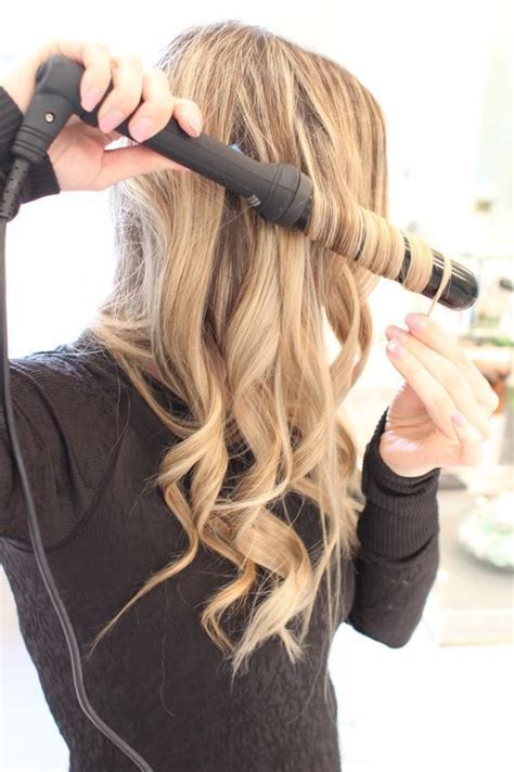 popular pins curls for long hair curling hair with wand wand hairstyles
