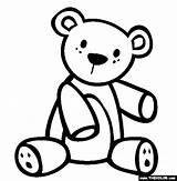 Teddy Bear Coloring Applique Abcs Bears Sweet Kids sketch template