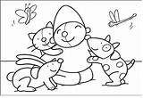 Huisdieren Pompom Zoon Geboorte Schatkist Downloaden Puk sketch template