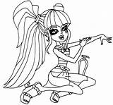 Monster High Draculaura Coloring Pages Drawing Colouring Clipart Print Library Getdrawings Base Screams Scarah Choose Board Popular Coloringhome Skull Super sketch template