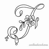 Floral Script Embroidery Monograms Alphabet Monogram Needlenthread Shadow Hand Embellishment Stencil Patterns Monogramm Work Letters Unlike Examples Featured Choose Board sketch template