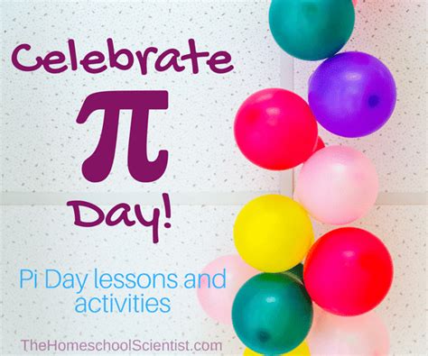 celebrate pi day  homeschool scientist